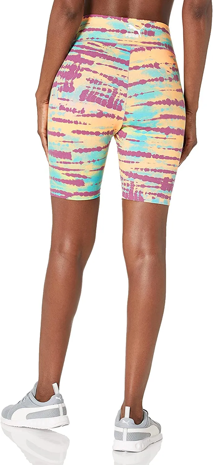 PUMA Women's Tie Dye Short Tights