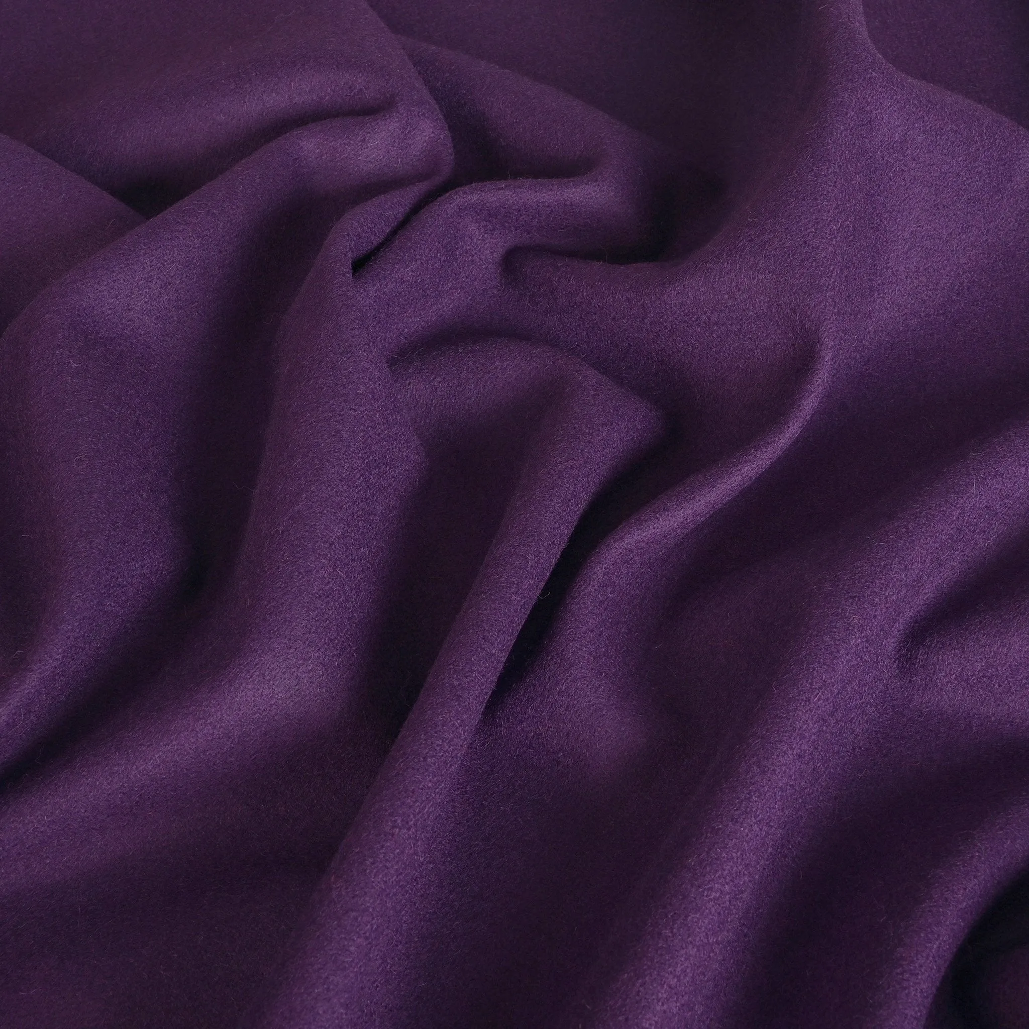 Purple Melton Fabric 4552