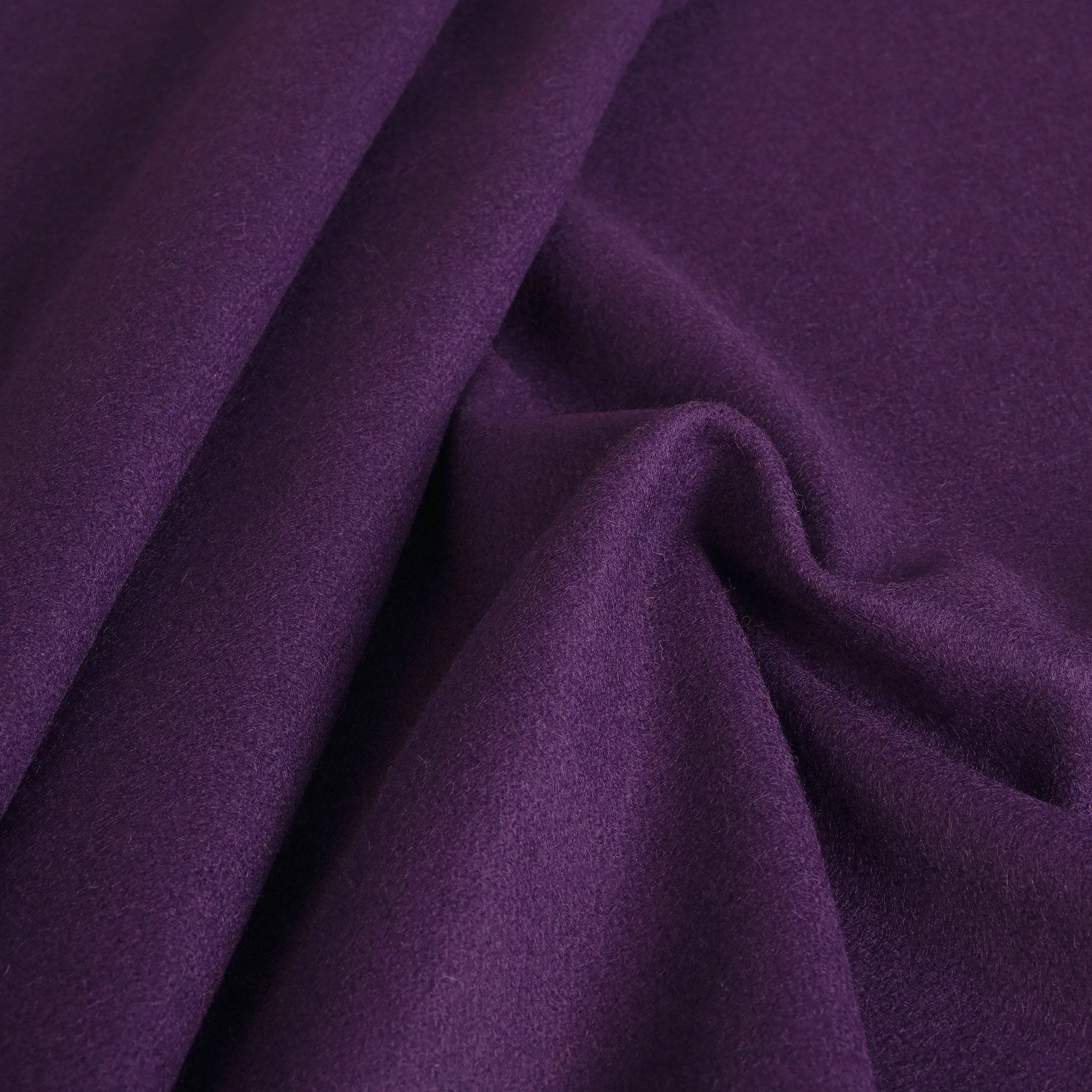 Purple Melton Fabric 4552