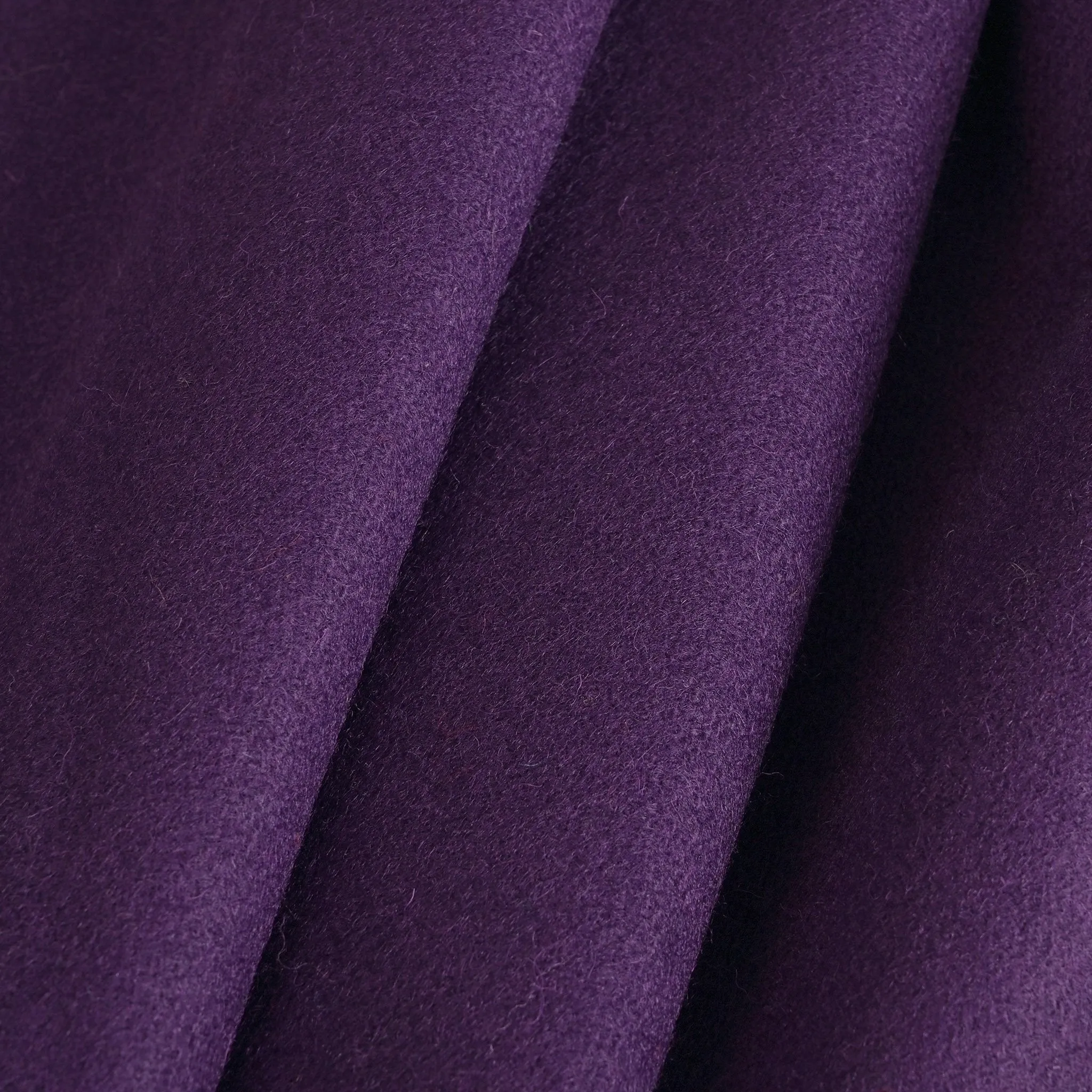 Purple Melton Fabric 4552