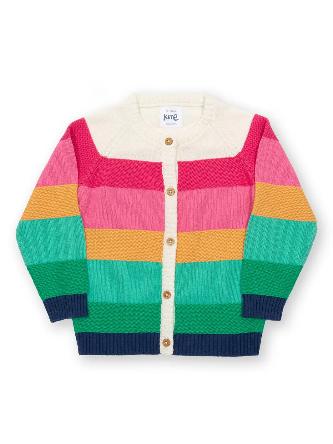 Rainbow cardi