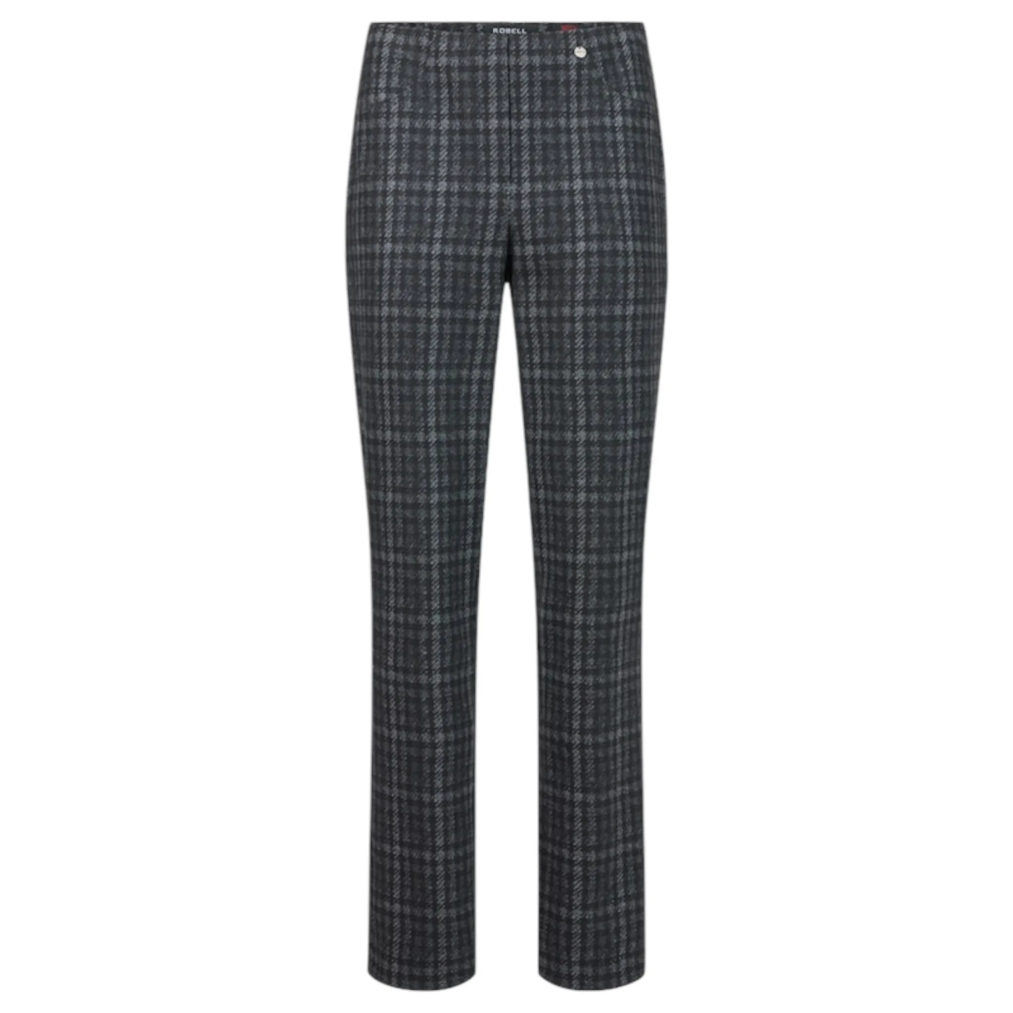 Robell Bella 78cm Trousers Grey Check