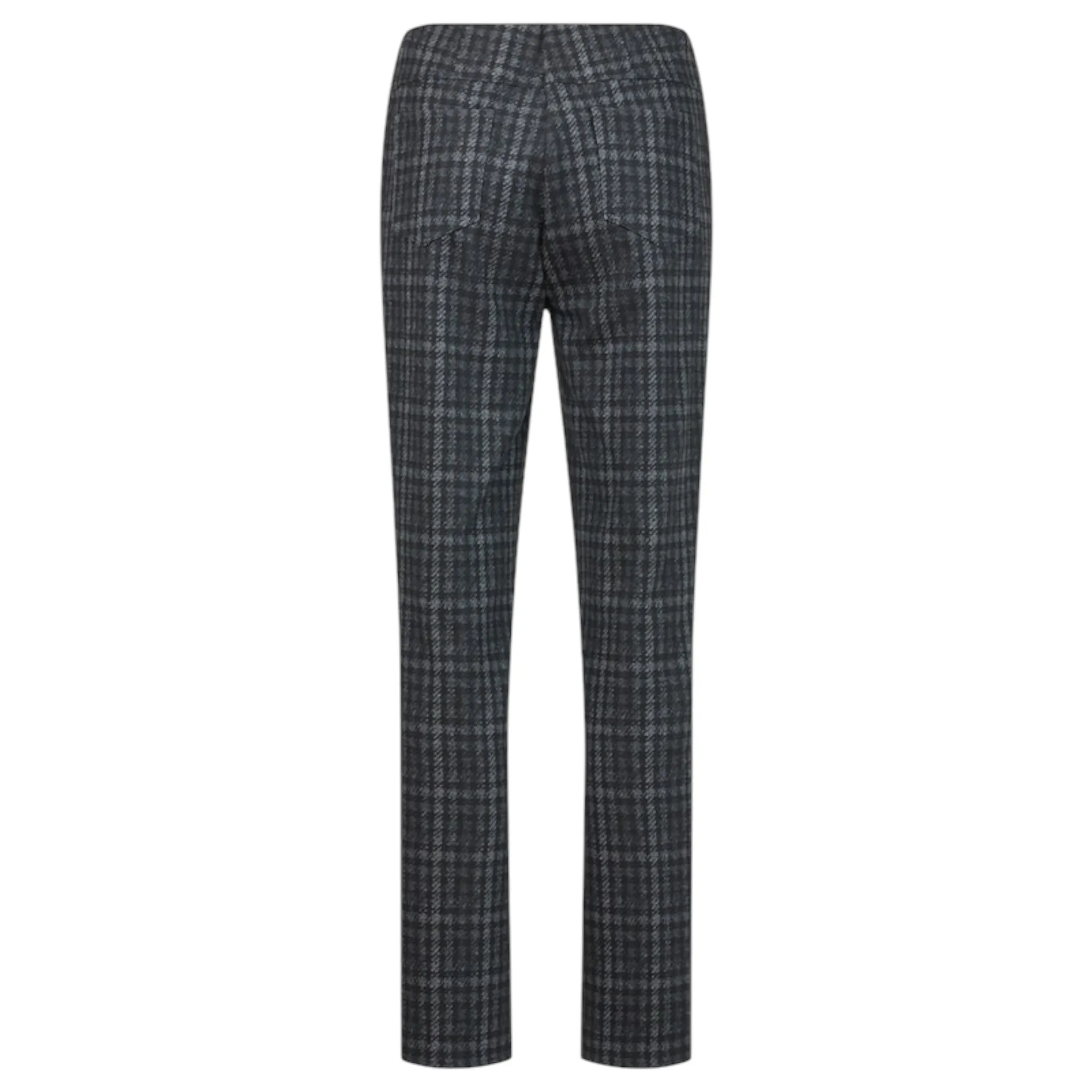 Robell Bella 78cm Trousers Grey Check