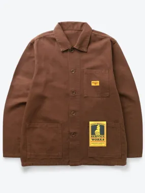 Service Works Brown Canvas Coverall Jacket