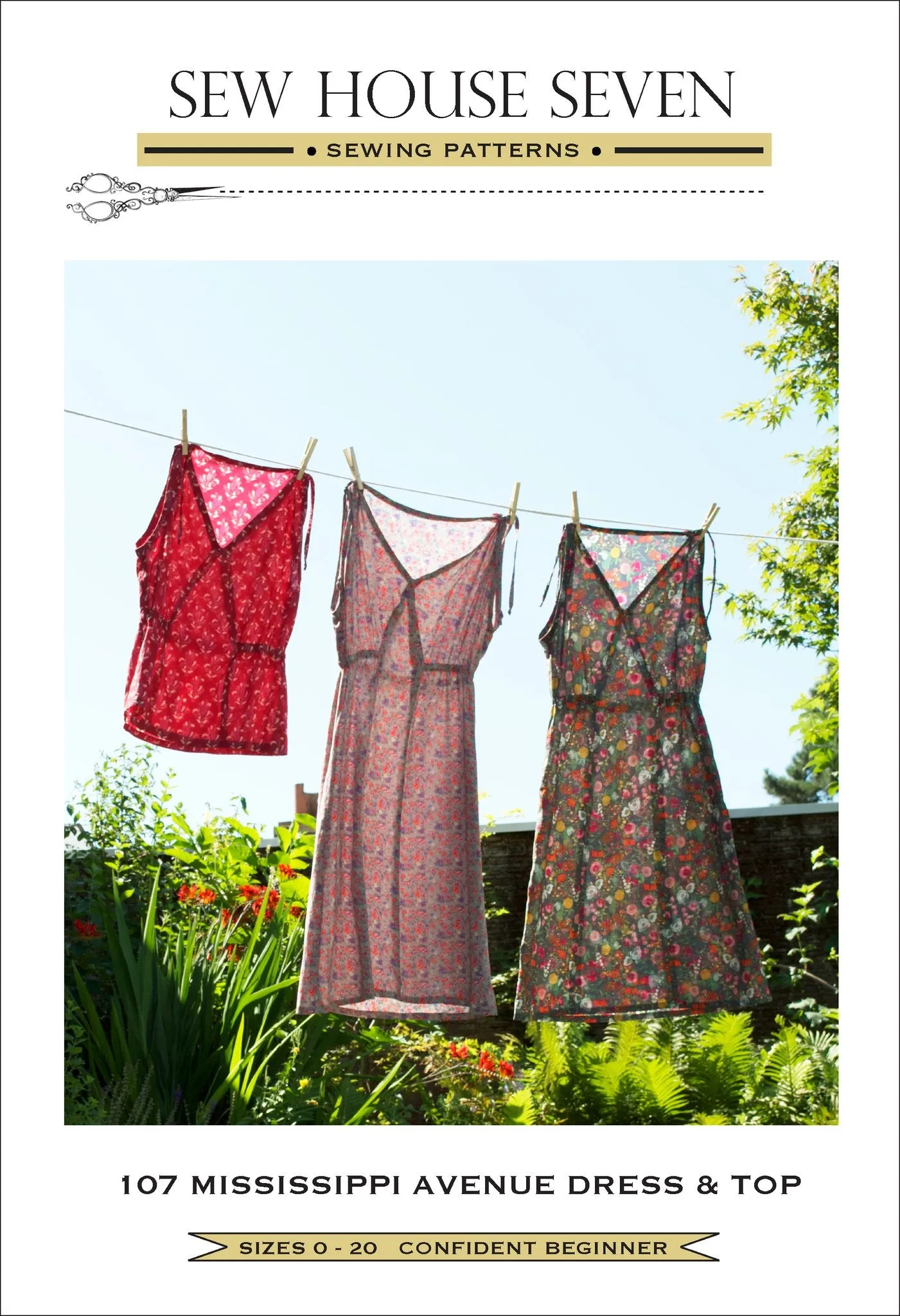 Sew House Seven - Mississippi Avenue Dress & Top Sewing Pattern