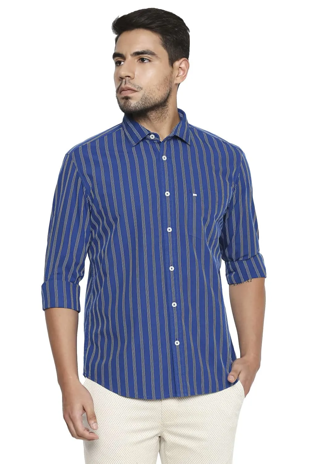 Slim Fit Stripe Shirt