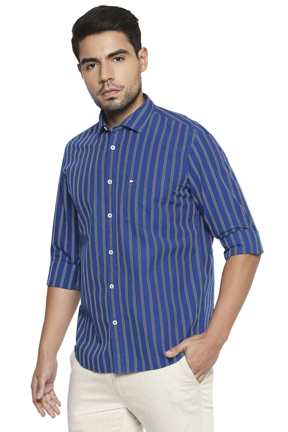 Slim Fit Stripe Shirt