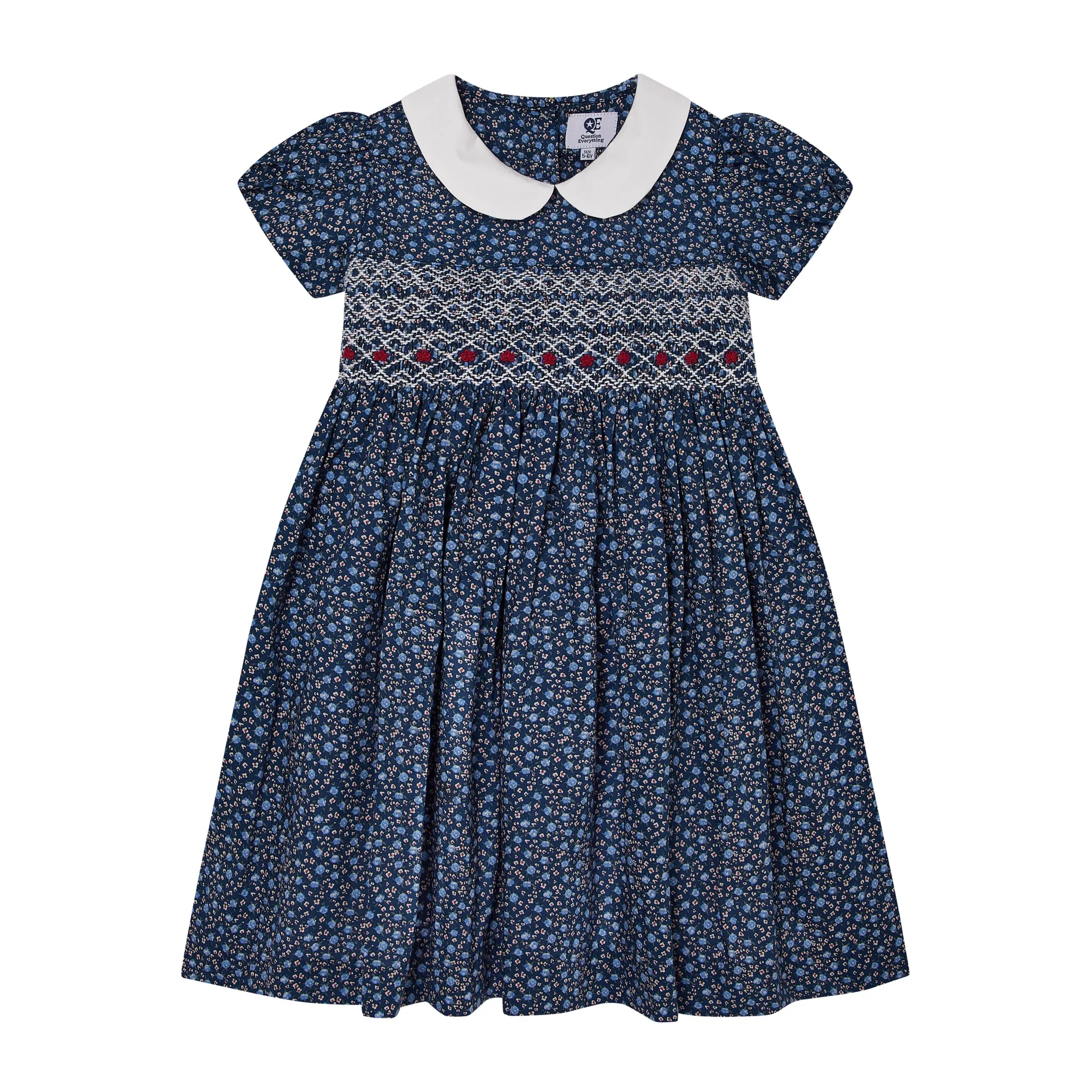 Smocked Girls Dress Sabine