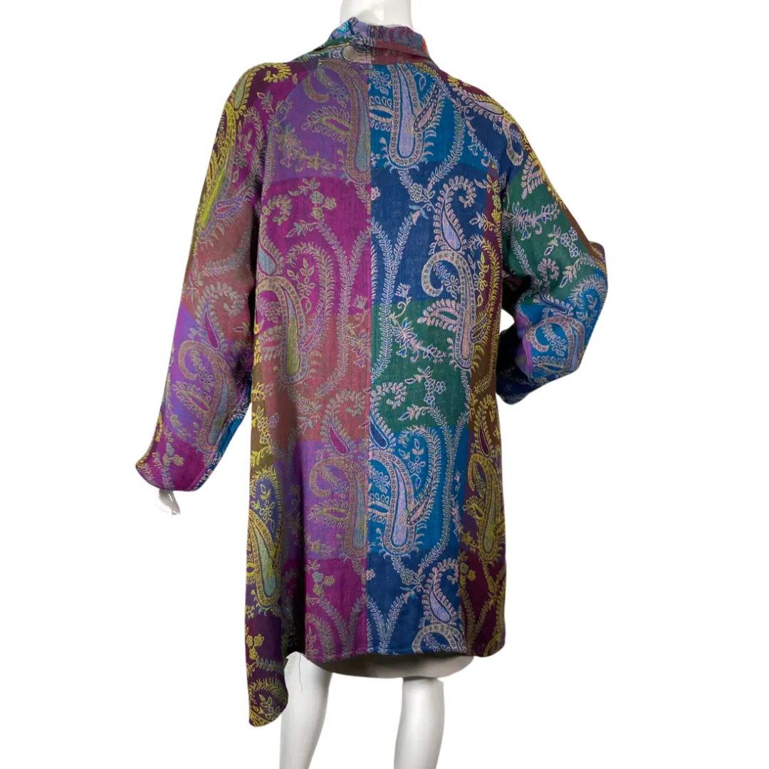 Soft Surroundings Embroidered Cardigan Cover-Up