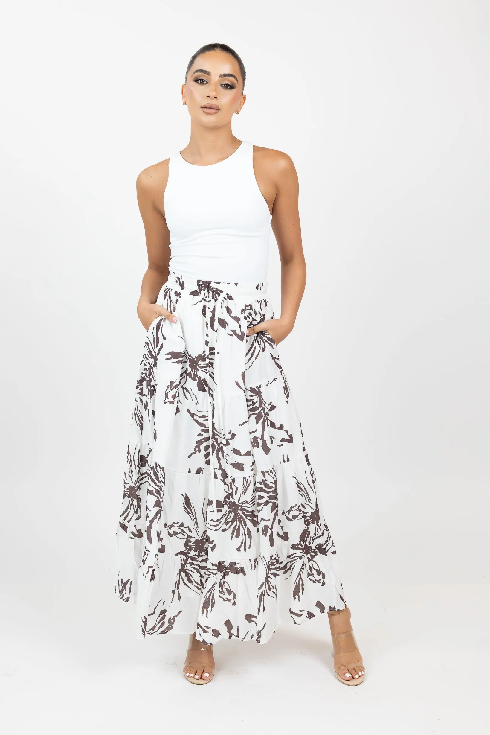 Stem Maxi Skirt