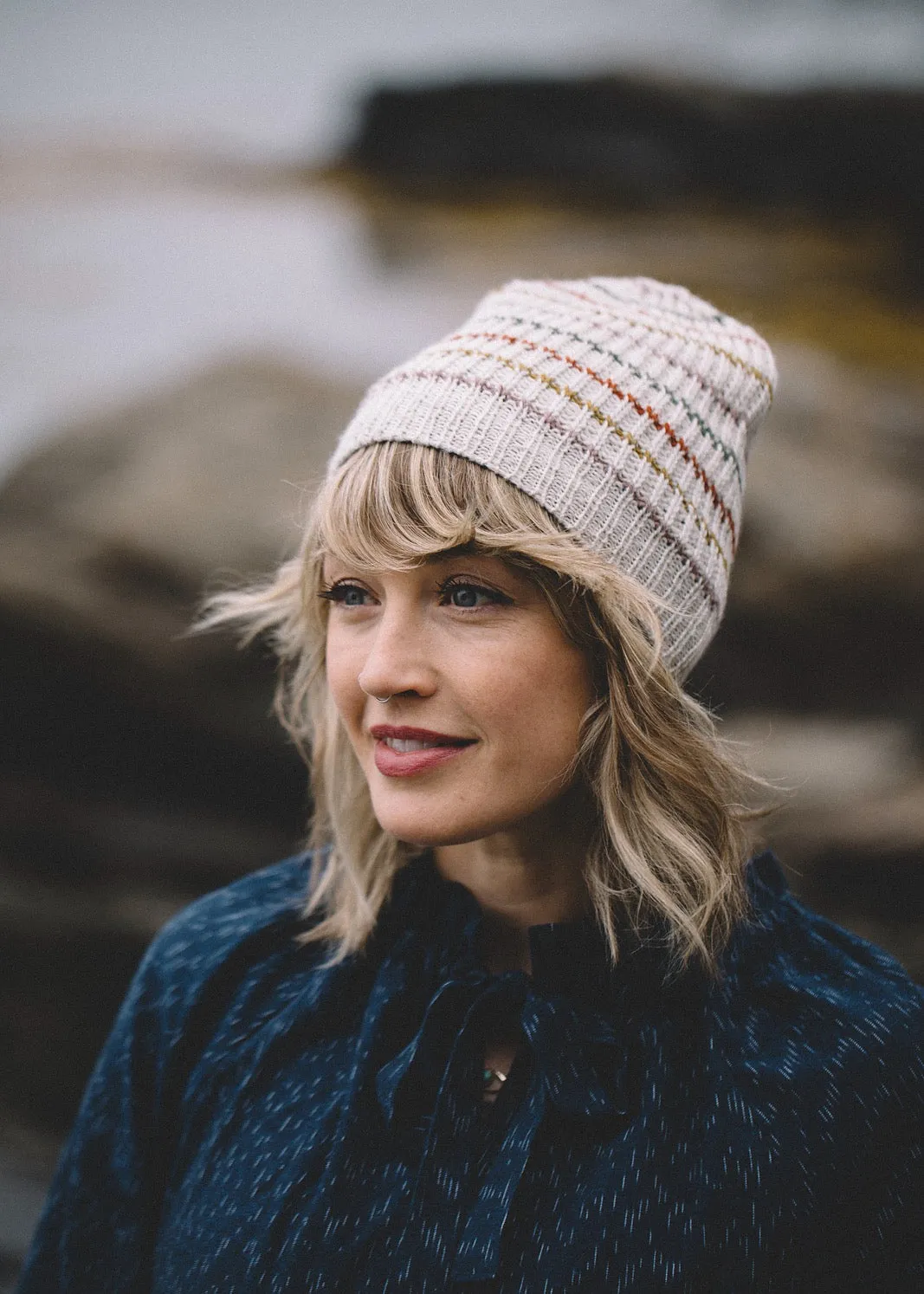 Stria Hat, Drea Renee Knits Knitting Pattern