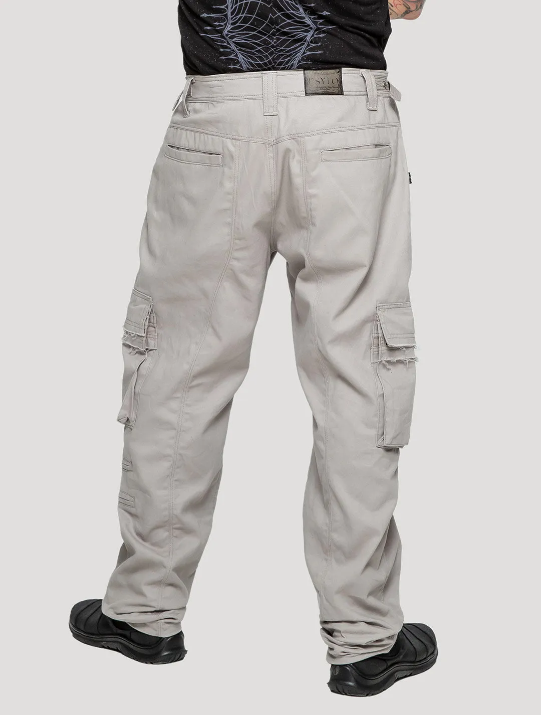 Stripy Rmx Cargo Pants