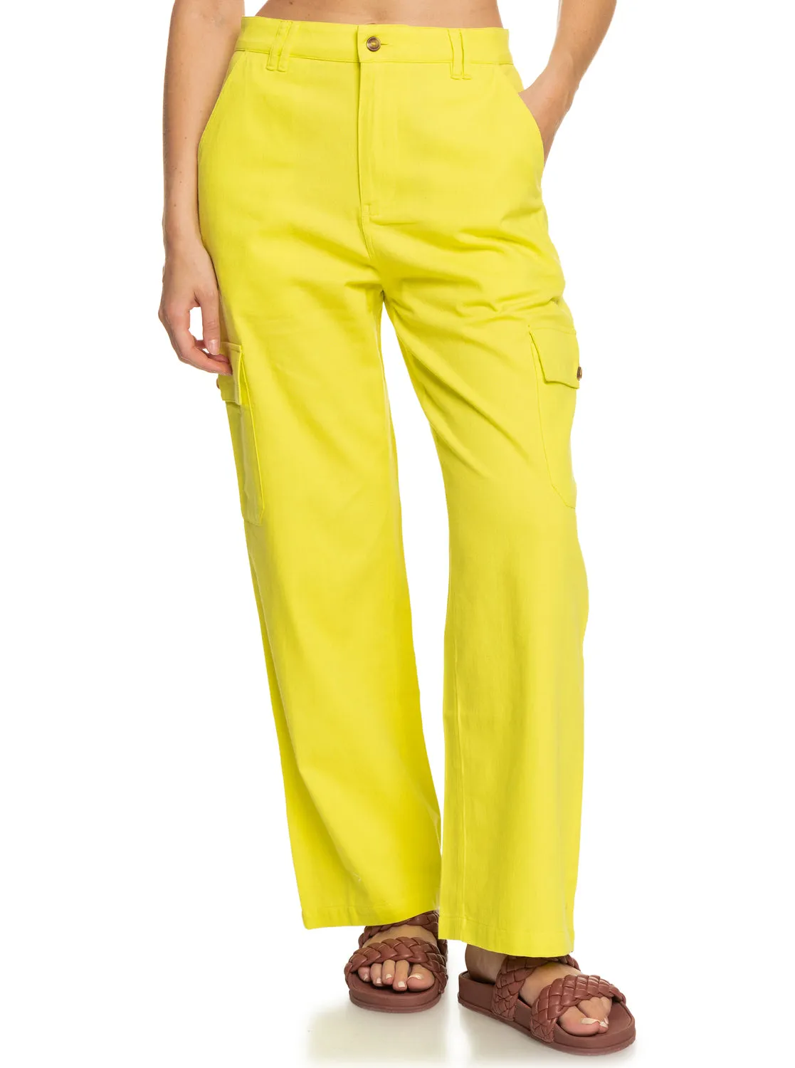 Surf.Kind.Kate. Cargo Pants - Yellow Plum