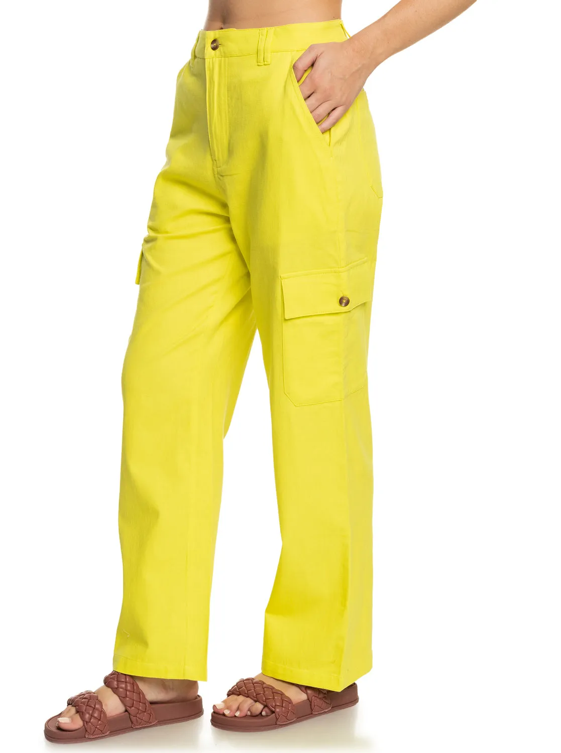 Surf.Kind.Kate. Cargo Pants - Yellow Plum