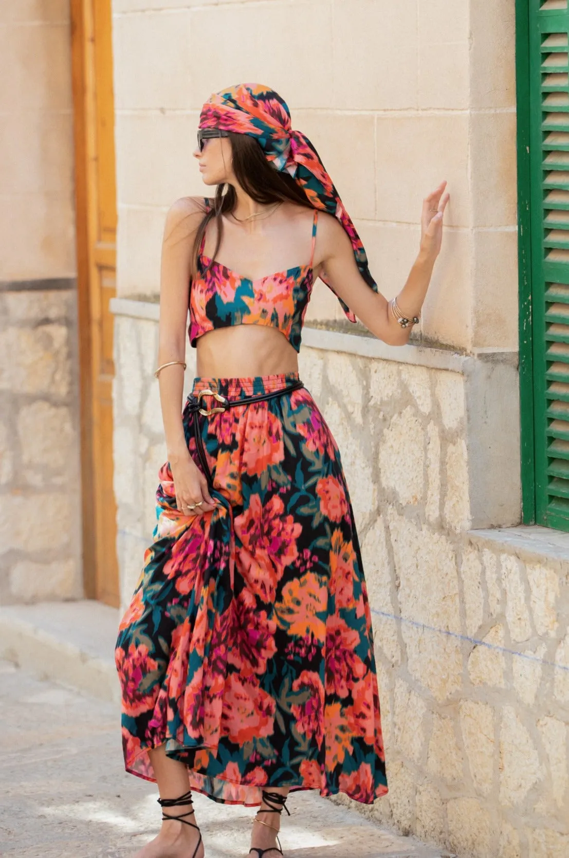 THE ARIANA MAXI SKIRT