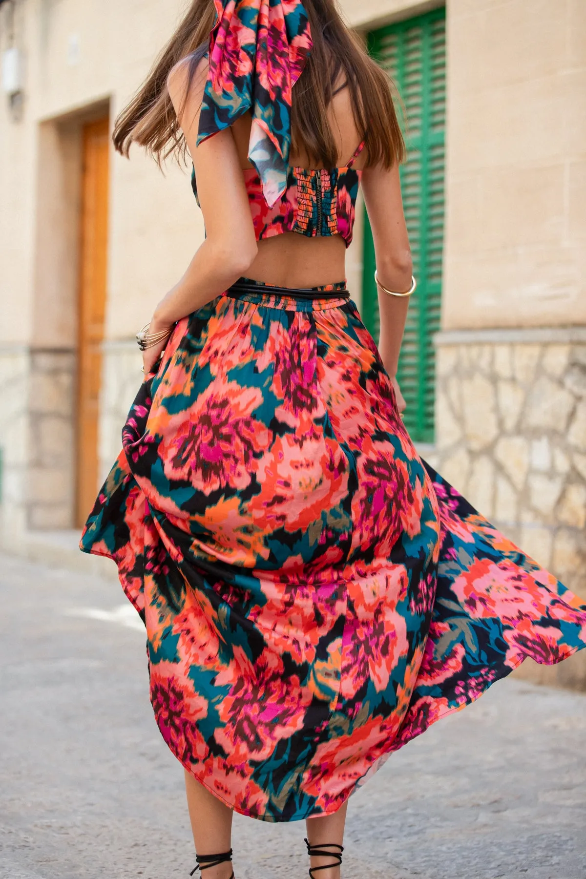 THE ARIANA MAXI SKIRT