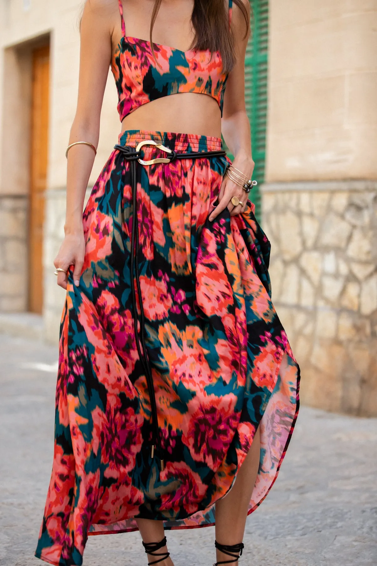 THE ARIANA MAXI SKIRT