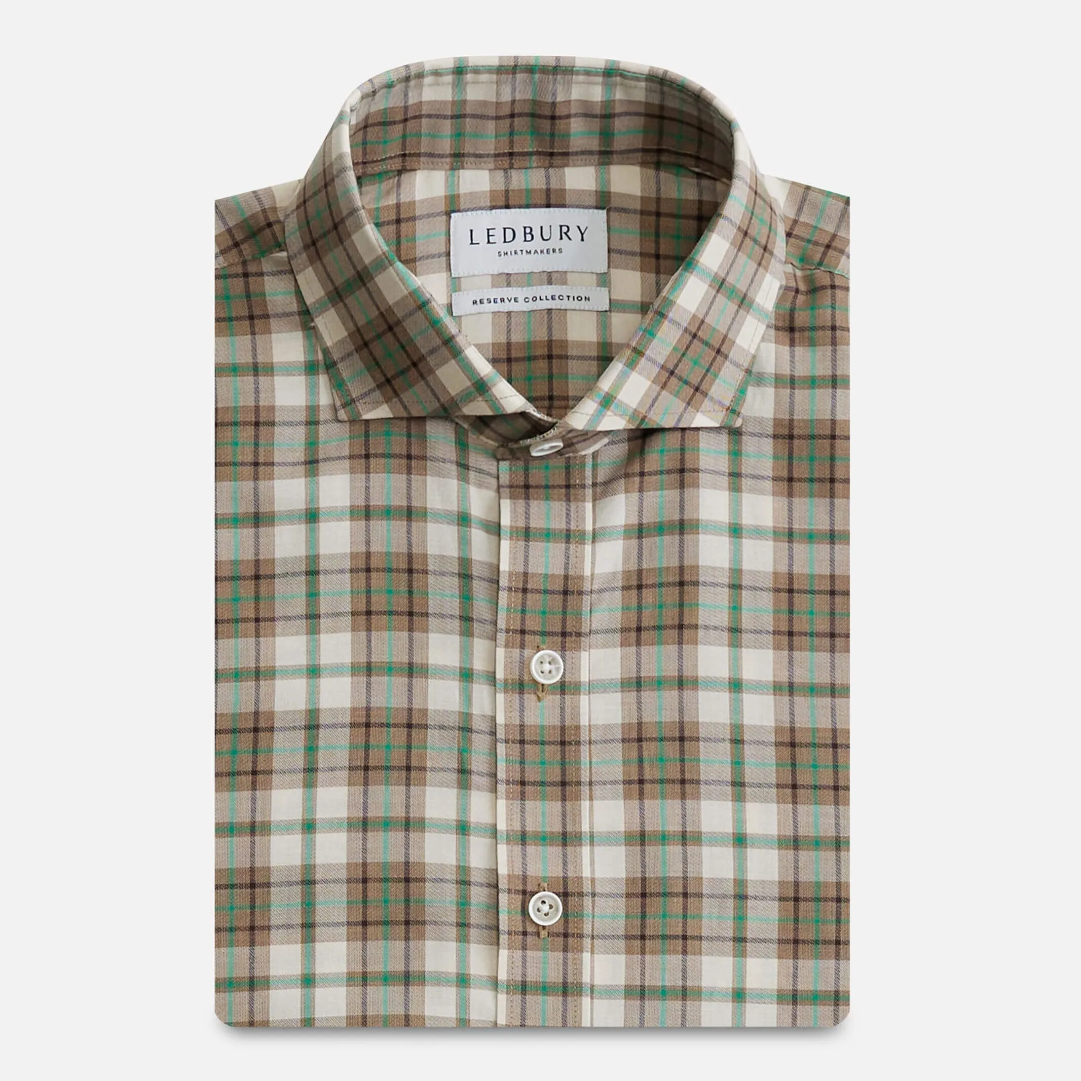 The Green Bradford Plaid Custom Shirt