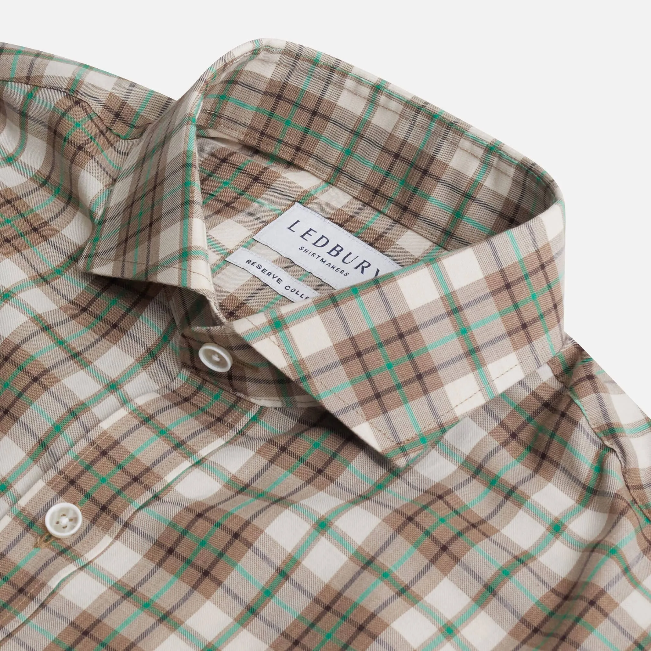 The Green Bradford Plaid Custom Shirt