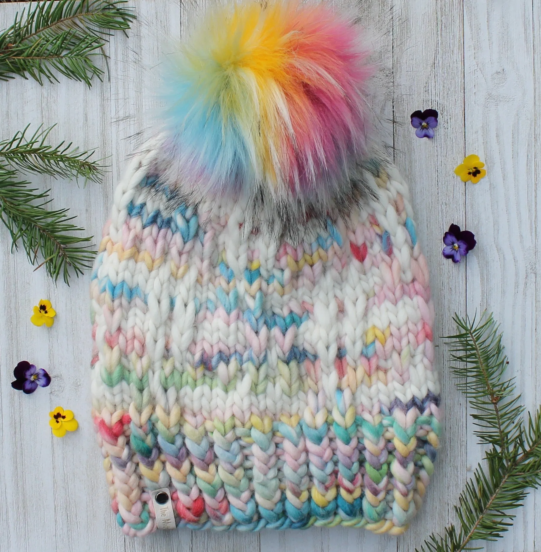 The Hashtag Beanie knit PATTERN