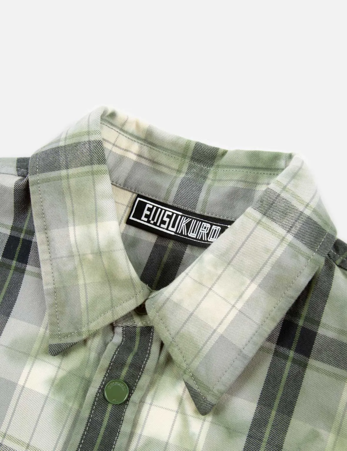 Tie-dyed Check Shirt