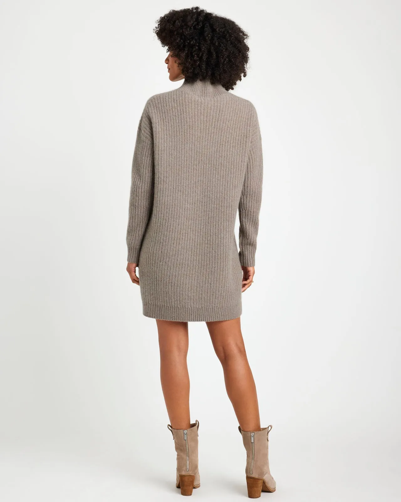 Tori Cashmere Tunic Sweater Dress