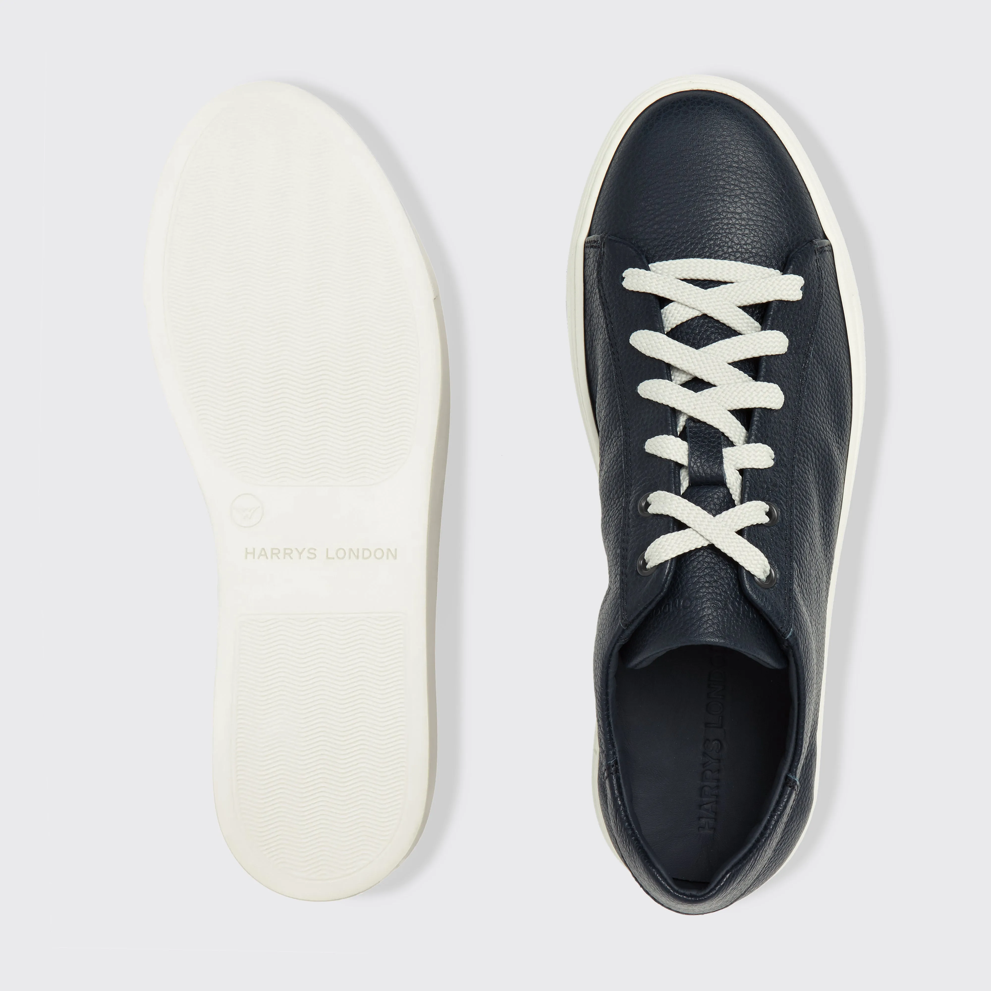 Travis Soft Milled Calf Dark Navy