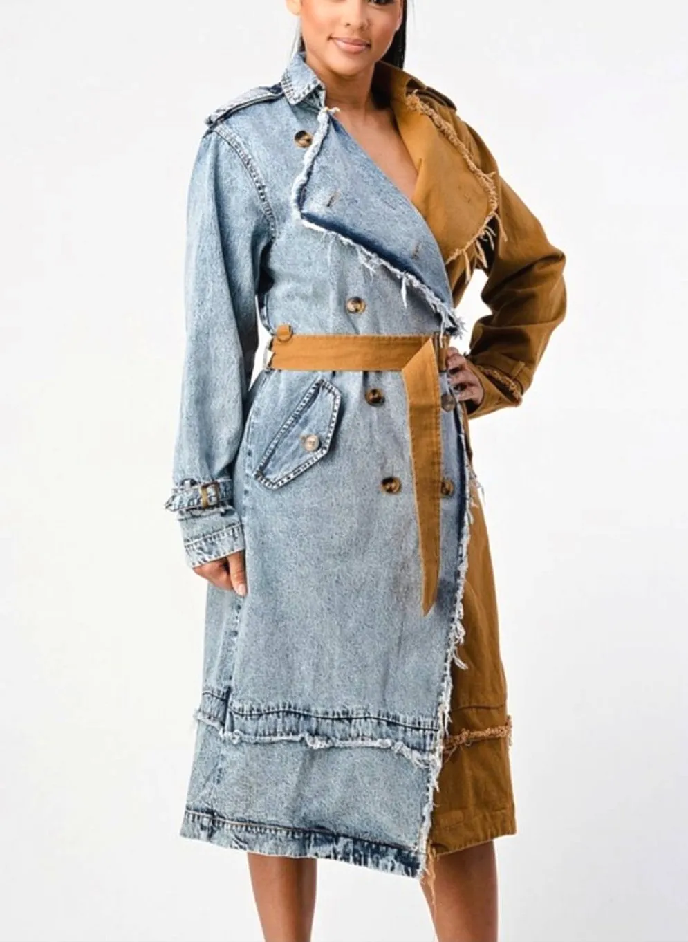 TWO-TONED TRENCH