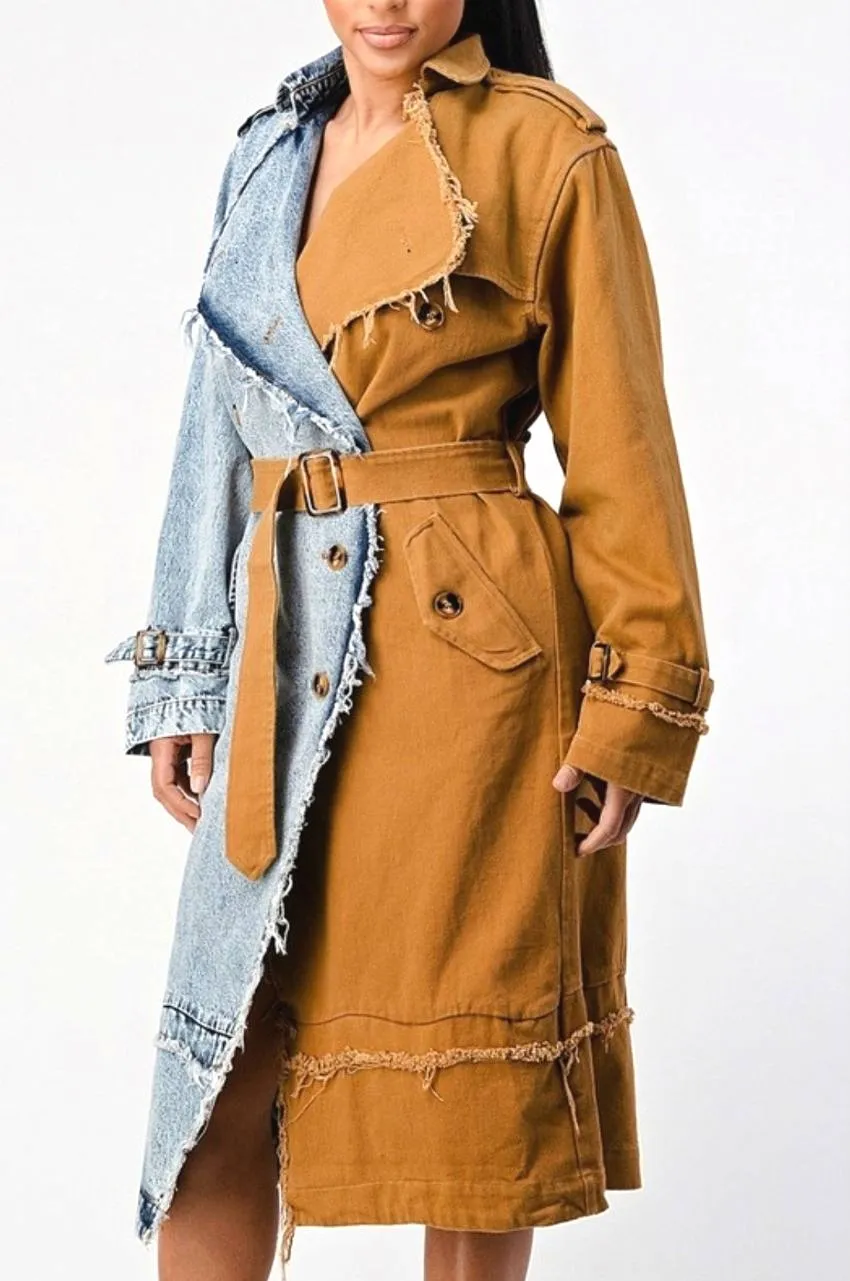 TWO-TONED TRENCH