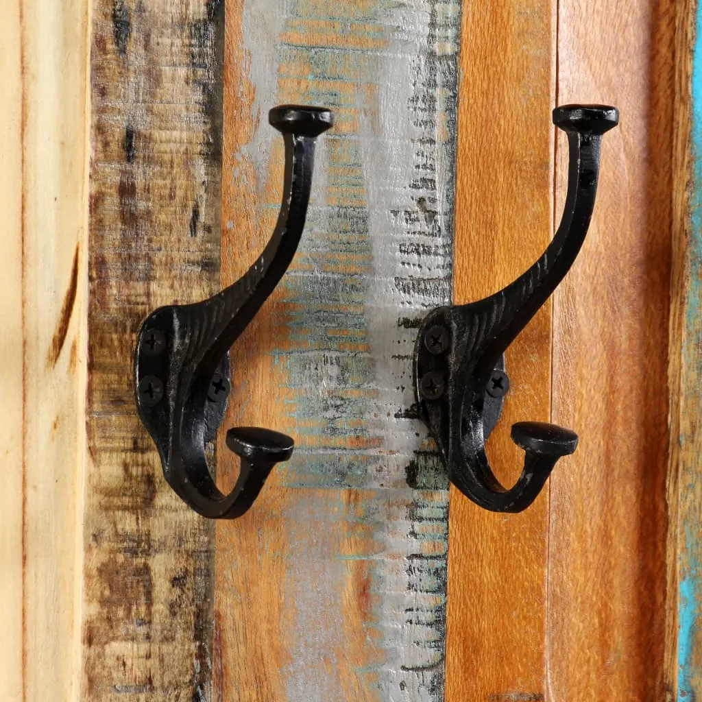 vidaXL Coat Racks 2 pcs Solid Reclaimed Wood 38x100 cm