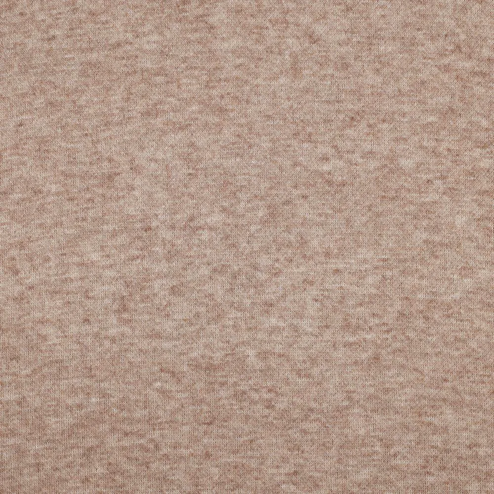 Viscose Soft Knit - Melange Brown