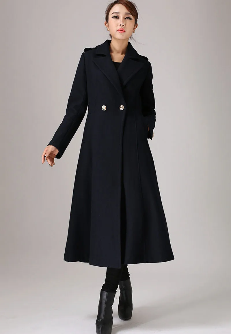 women's  Military trench Coat 0750#