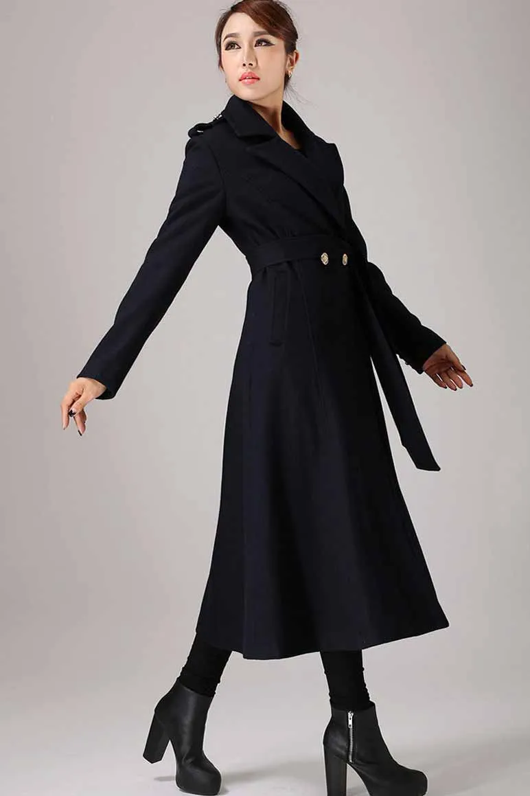 women's  Military trench Coat 0750#