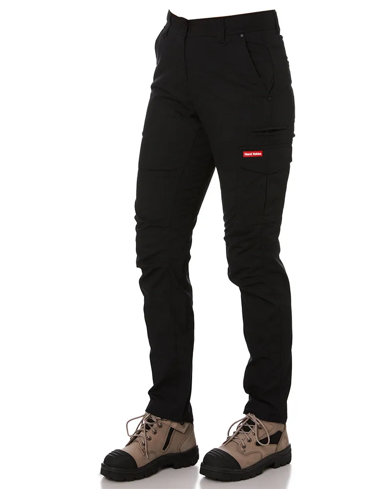 Womens Ripstop Cargo Pant - Black