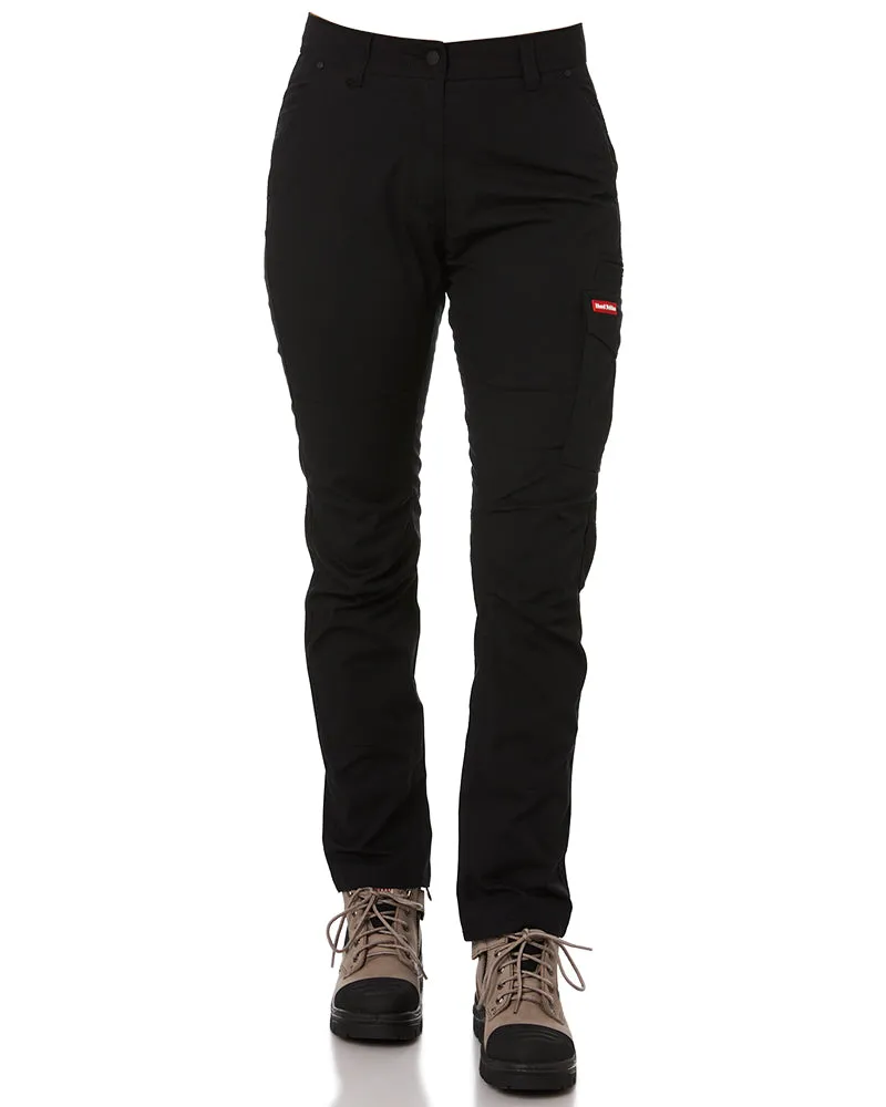 Womens Ripstop Cargo Pant - Black