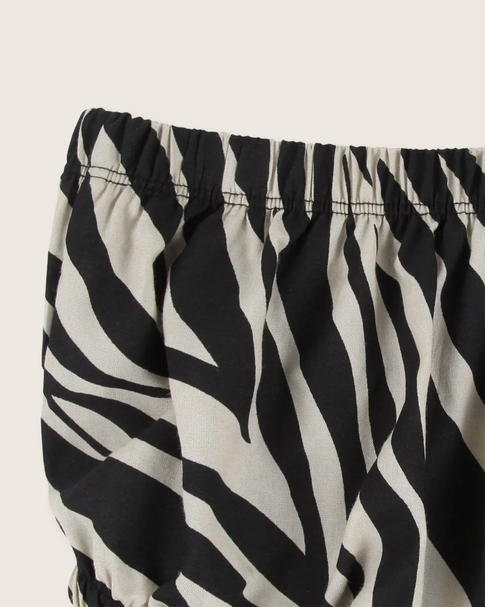 Zebra Viscose Baby Bloomers